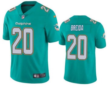 Nike Matt Breida Aque Miami Dolphins Vapor jersey
