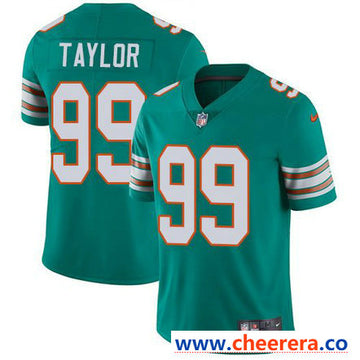 Nike Jason Taylor Miami Dolphins aqua Vapor jersey