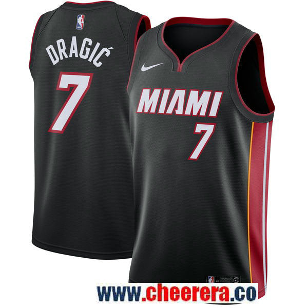 Nike Goran Dragic Miami Heat black jersey