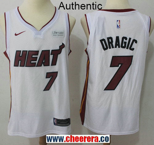 Nike Goran Dragic Miami Heat white Authentic jersey