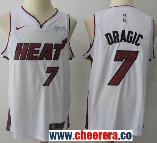 Nike Goran Dragic Miami Heat white jersey