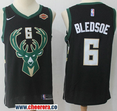 Nike Eric Bledsoe Milwaukee Bucks black jersey