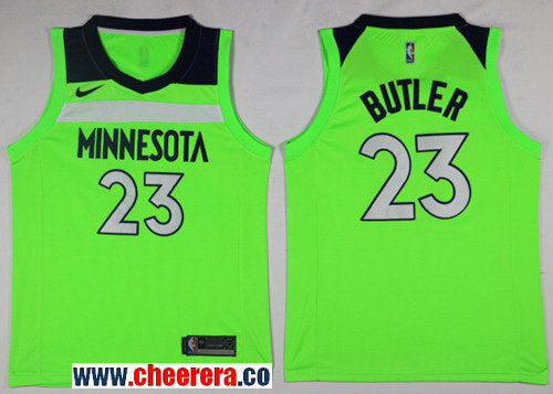 Nike Jimmy Butler Minnesota Timberwolves green jersey