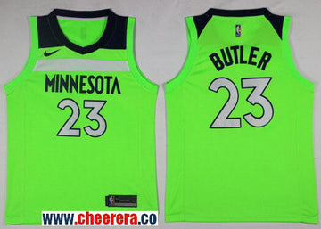Nike Jimmy Butler Minnesota Timberwolves green jersey