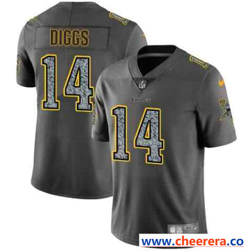 Nike Stefon Diggs Minnesota Vikings gray Fashion Static jersey