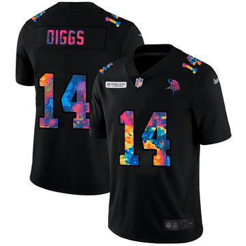 Nike Stefon Diggs Minnesota Vikings black Vapor jersey