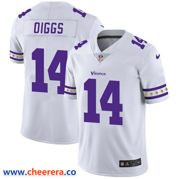 Nike Stefon Diggs Minnesota Vikings white Vapor jersey