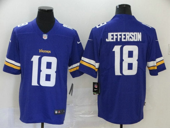 Nike Justin Jefferson Minnesota Vikings purple Vapor jersey