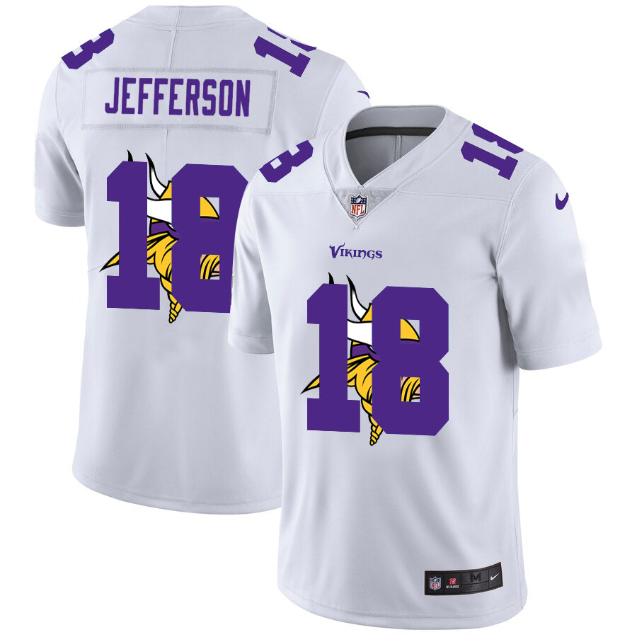 Nike Justin Jefferson Minnesota Vikings white Limited jersey