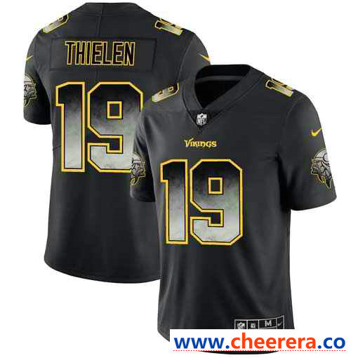 Nike Adam Thielen NFL Minnesota Vikings black Pro Line jersey