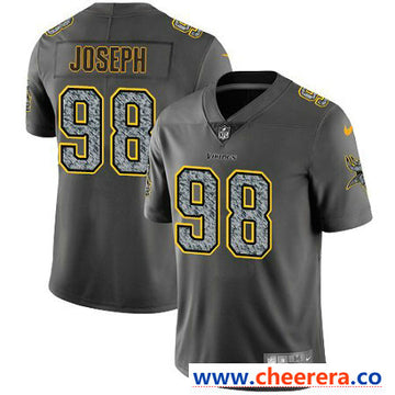 Nike Linval Joseph Minnesota Vikings gray Vapor jersey
