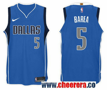 Nike NBA J.J. Barea Dallas Mavericks blue jersey