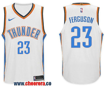 Nike NBA Terrance Ferguson Oklahoma City Thunder white jersey