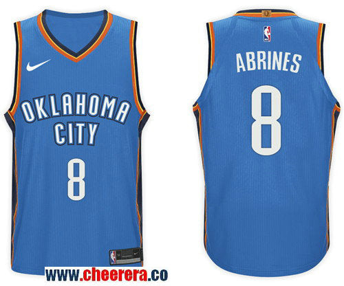Nike NBA Alex Abrines Oklahoma City Thunder blue jersey