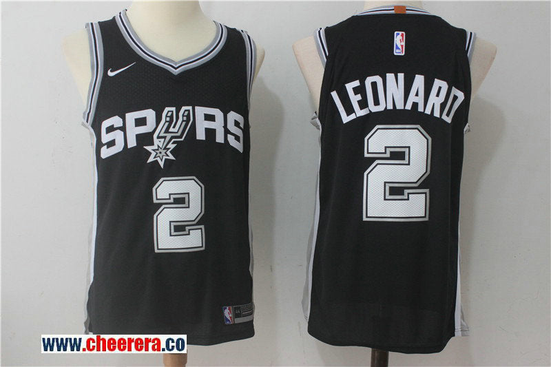 Nike NBA Kawhi Leonard San Antonio Spurs black jersey