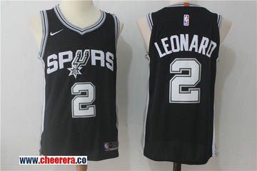 Nike NBA Kawhi Leonard San Antonio Spurs black jersey