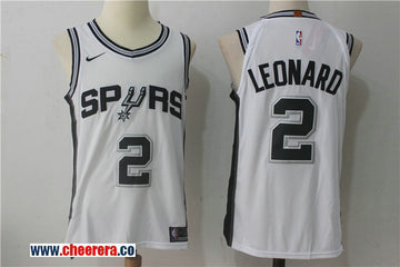 Nike NBA Kawhi Leonard San Antonio Spurs white jersey