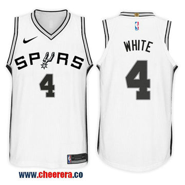 Nike NBA Derrick San Antonio Spurs white jersey