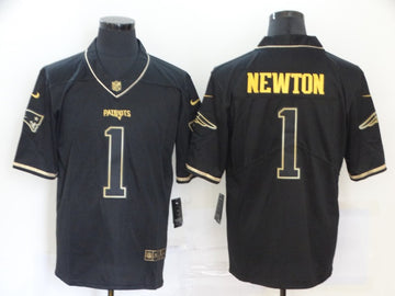 Nike Cam Newton New England Patriots black Vapor jersey