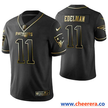 Nike Julian Edelman New England Patriots black jersey