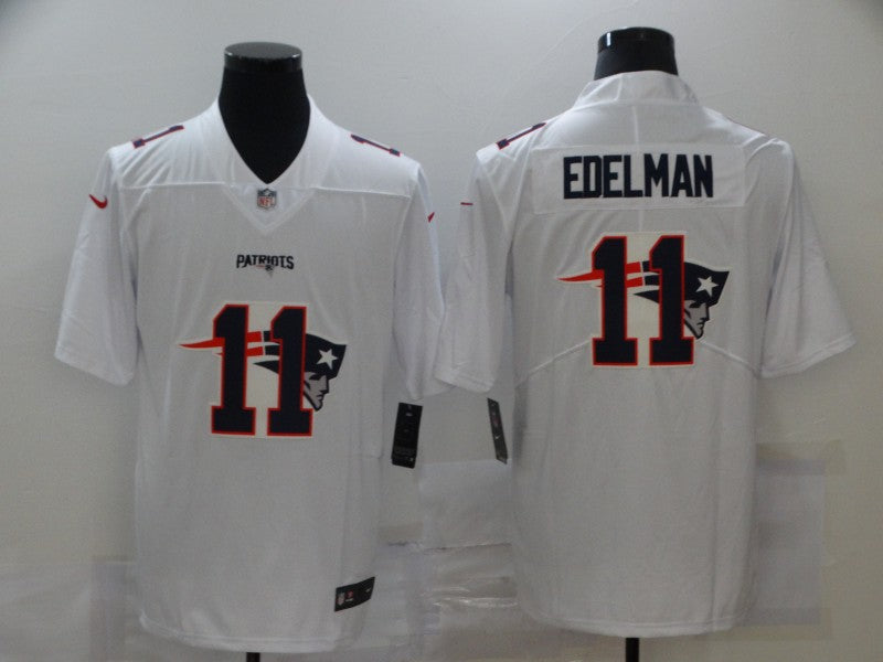 Nike Julian Edelman New England Patriots white Limited jersey
