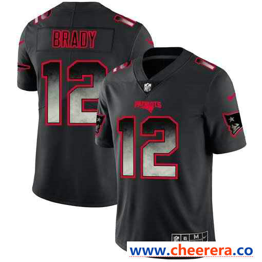 Nike Tom Brady NFL New England Patriots black Pro Line jersey