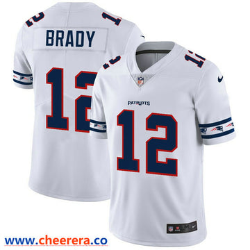 Nike Tom Brady New England Patriots white Vapor jersey