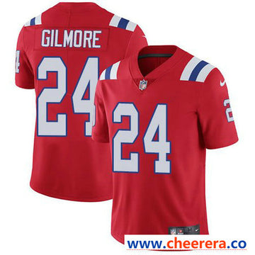 Nike Stephon Gilmore New England Patriots red Vapor jersey