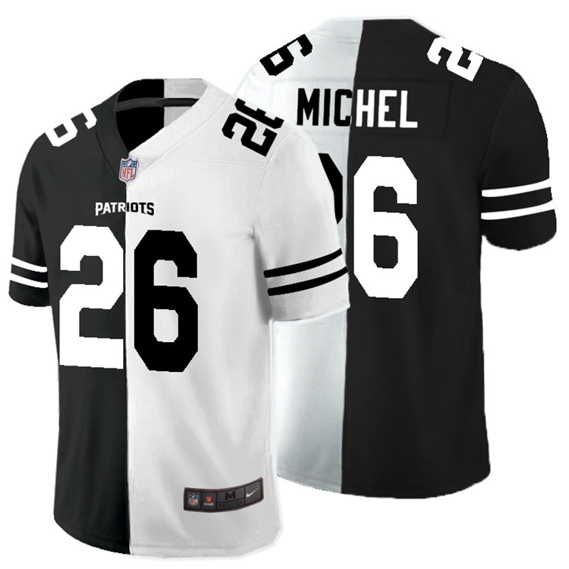 Nike Sony Michel New England Patriots black Vapor jersey