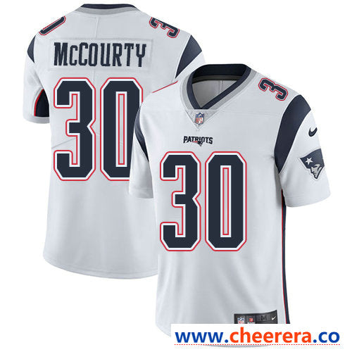 Nike Jason McCourty New England Patriots white Vapor jersey