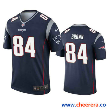 Nike Antonio New England Patriots brown Legend jersey