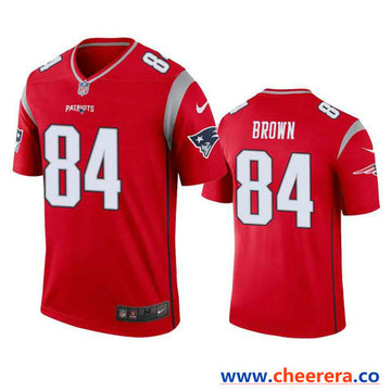 Nike Antonio New England Patriots brown Limited jersey