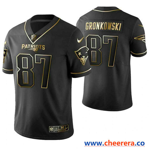 Nike Rob Gronkowski New England Patriots black jersey