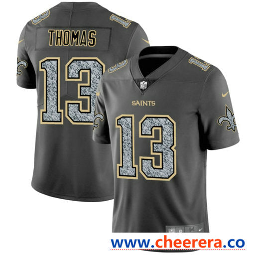 Nike Michael Thomas New Orleans Saints gray Vapor jersey