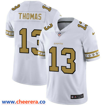 Nike Michael Thomas New Orleans Saints white Vapor jersey