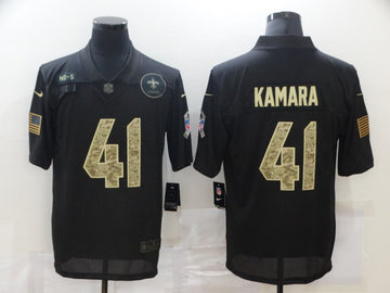Nike Alvin Kamara New Orleans Saints black Salute To Service jersey