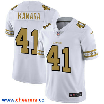 Nike Alvin Kamara New Orleans Saints white Vapor jersey