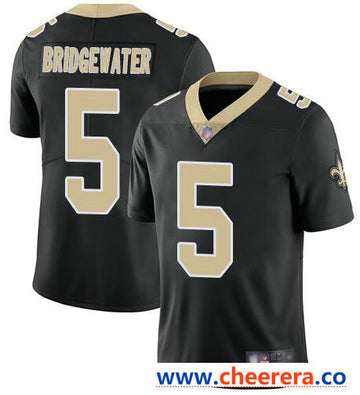Nike Teddy Bridgewater New Orleans Saints black Vapor jersey