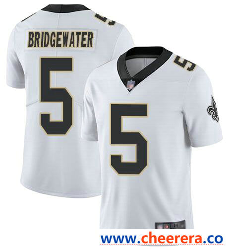 Nike Teddy Bridgewater New Orleans Saints white Vapor jersey