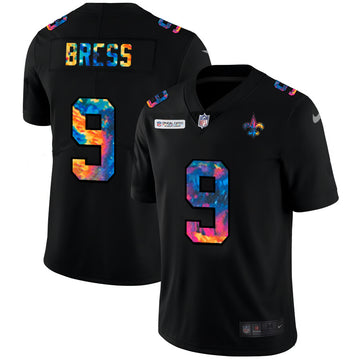 Nike Drew Brees New Orleans Saints black Vapor jersey