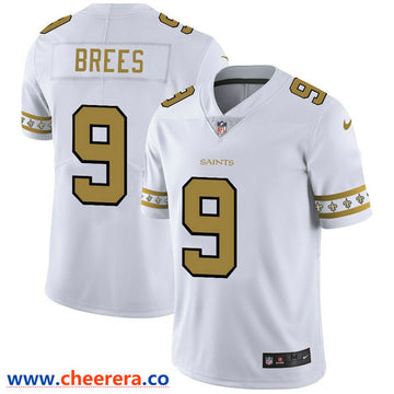 Nike Drew Brees New Orleans Saints white Vapor jersey