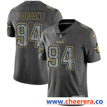 Nike Cameron Jordan New Orleans Saints gray Vapor jersey