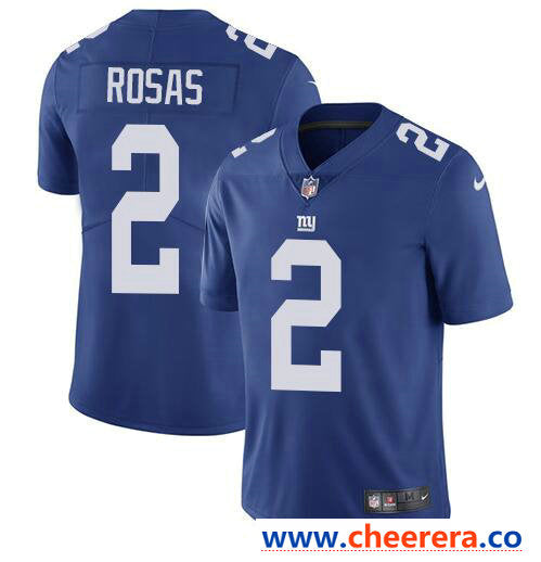 Nike Aldrick Rosas New York Giants royal Vapor jersey