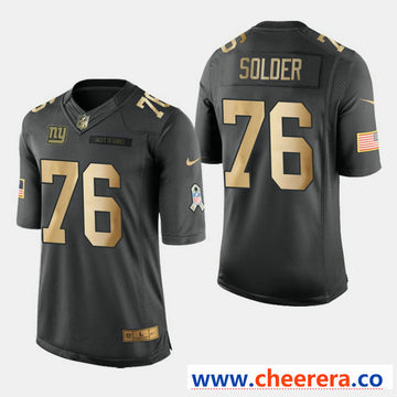 Nike Nate Solder New York Giants anthracite Salute To Service jersey