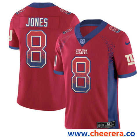 Nike Daniel Jones New York Giants red Limited jersey