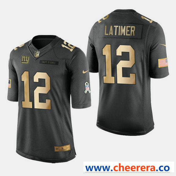 Nike Cody Latimer New York Giants anthracite Salute To Service jersey
