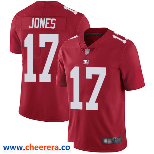 Nike Daniel Jones New York Giants red Vapor jersey