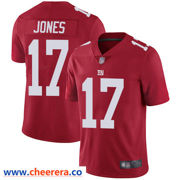 Nike Daniel Jones New York Giants red Vapor jersey