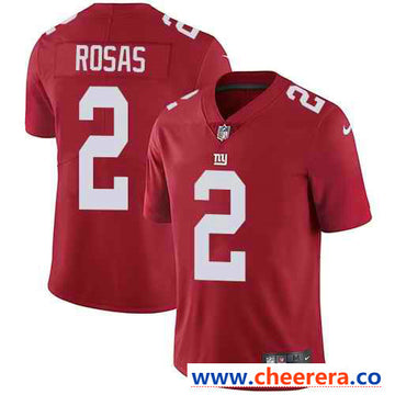 Nike Aldrick Rosas New York Giants red Vapor jersey