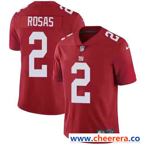 Nike Aldrick Rosas New York Giants red Vapor jersey